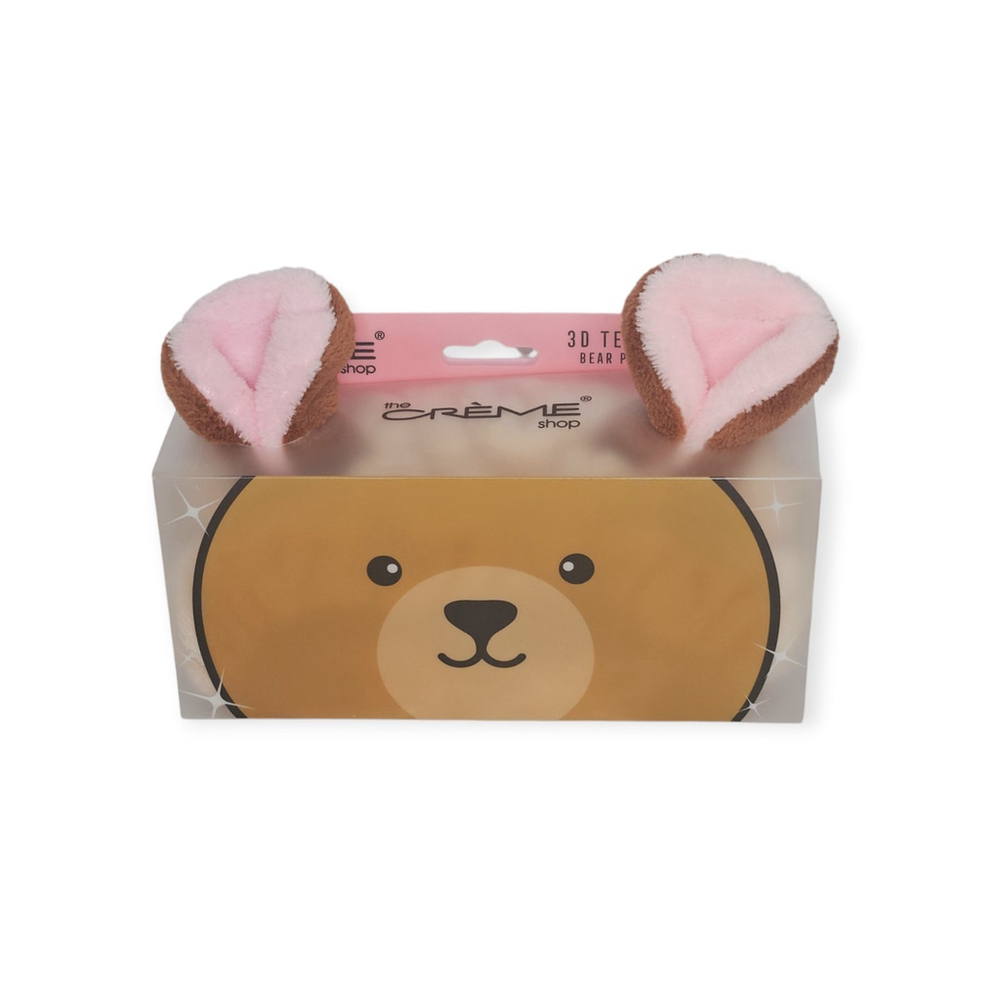 The Creme Shop 3D Teddy Headyband, Plush Spa Headband, Various, NIB - Picture 10 of 16